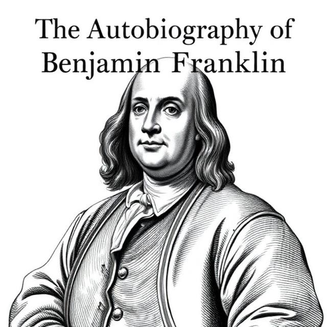 The Autobiography of Benjamin Franklin book cover